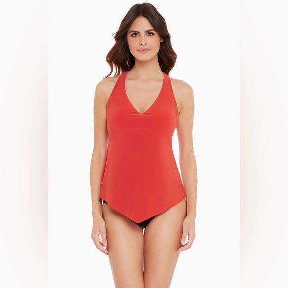 NWT Magicsuit | Coral Sands Taylor Tankini Top 12 - Picture 1 of 9